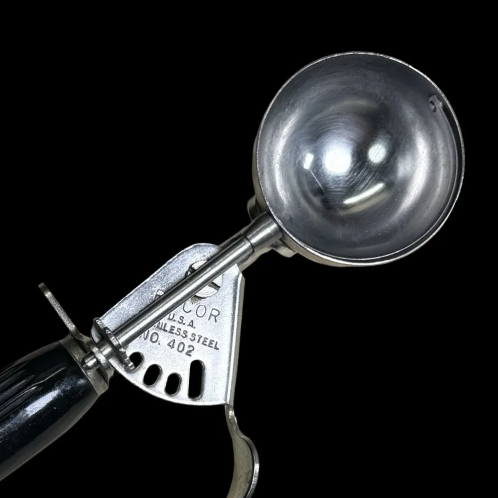 BI-COR Stainless Steel No. 402‎ Ice Cream Scoop Made In U.S.A Size 20